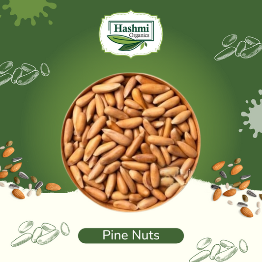 Rosted Pine Nuts with Shell - 250g Pack