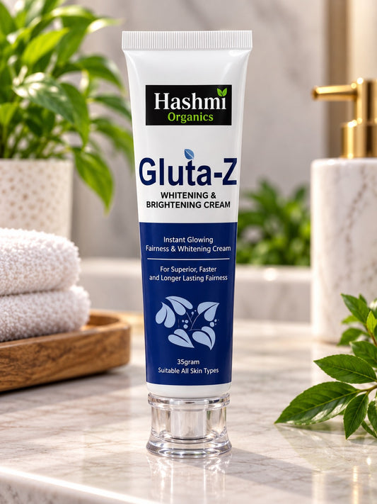Hashmi Organics Gluta-Z Whitening & Brightening Cream – 35g