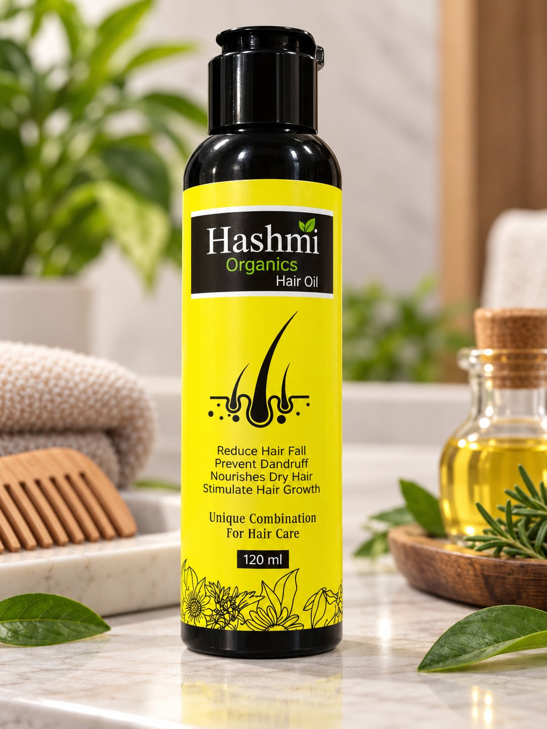 Hashmi Organics Hair Oil – 120ml